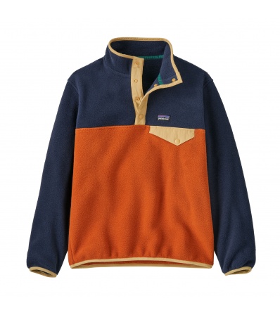 Patagonia Kids' Lightweight Synchilla Snap-T Fleece Pullover