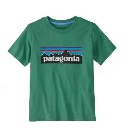 Детска Тениска Patagonia Kid's P-6 Logo T-Shirt Summer 2025