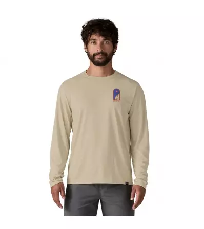 Блуза Patagonia Capilene Cool Daily Graphic Shirt LS M's - Lands Summer 2025
