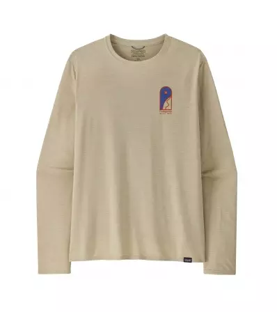Блуза Patagonia Capilene Cool Daily Graphic Shirt LS M's - Lands Summer 2025