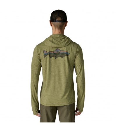 Блуза Patagonia Capilene Cool Sun Hoody - Fitz Roy Trout 40+ UPF M's