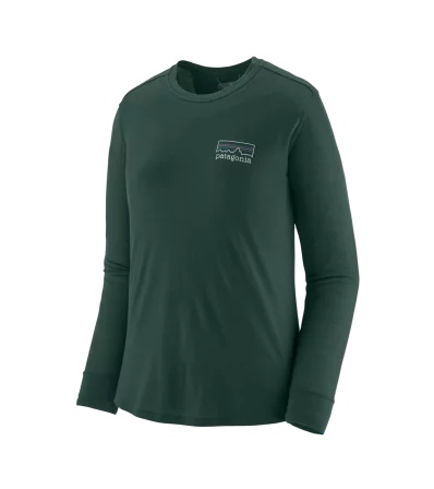 Блуза Patagonia W's Long-Sleeved Capilene Cool Merino Graphic Shirt