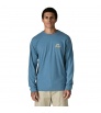 Блуза Patagonia Long Sleeved Great Waves Responsibili-Tee M's